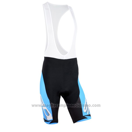2015 Abbigliamento Ciclismo Castelli SIDI Celeste e Bianco Manica Corta e Salopette